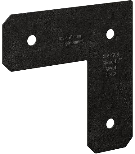 Amazon.com: Simpson Strong-Tie ZMAX 6.5 in. H x 5.5 in. W 18 Ga