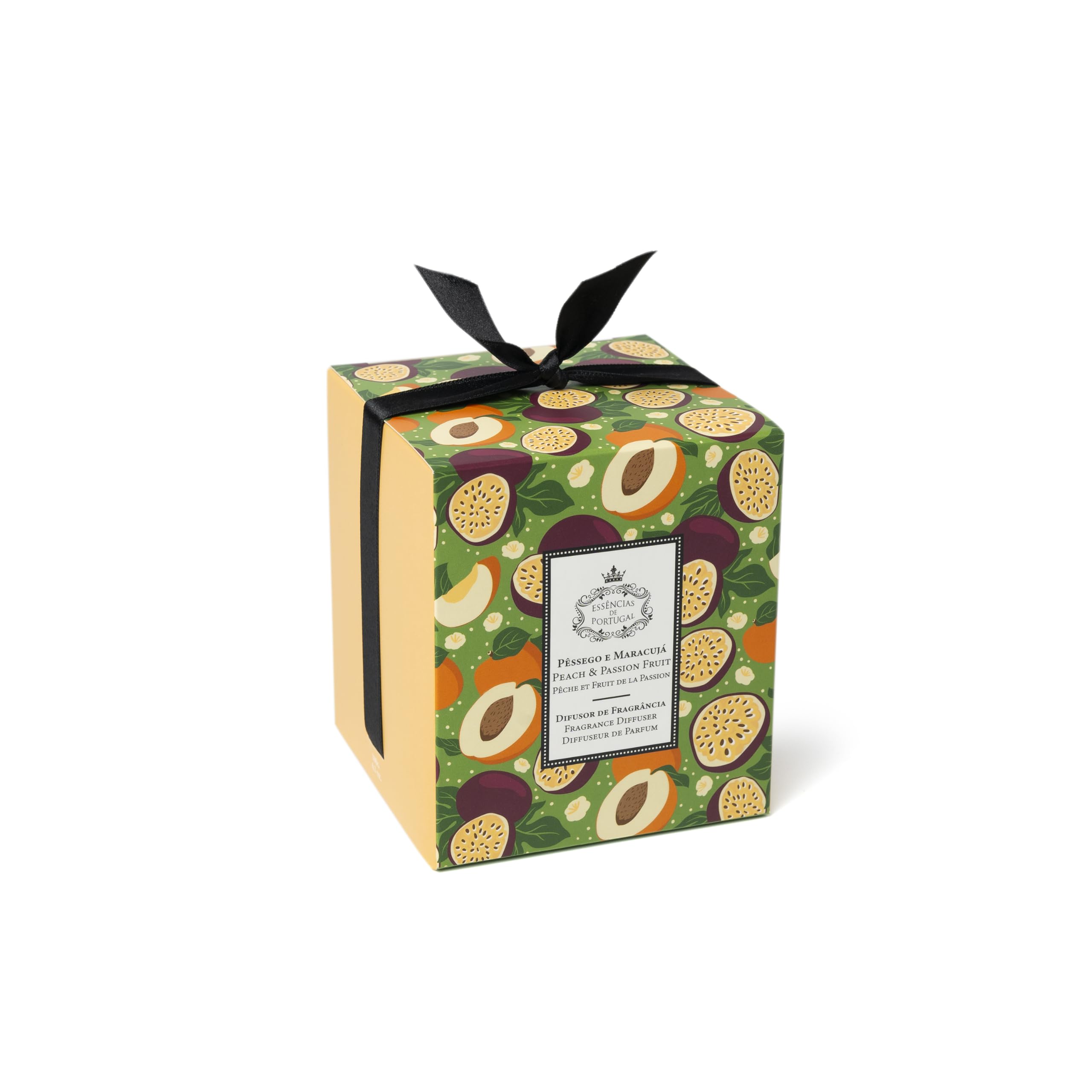 Essencias De Portugal Natura Peach and Passion Fruit Candle 180g