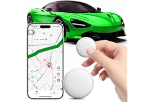 QUVJD Mini GPS Tracker for Vehicles, Cars, Kids, Pets & Personal Items | Real-Time Tracking | No Monthly Fee or Subscription | Magnetic Hidden GPS Device with Long Standby, App Control & Waterproof Design