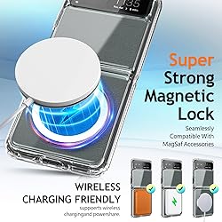 YZB Magnetic for Motorola Razr-2023 Case, Crystal