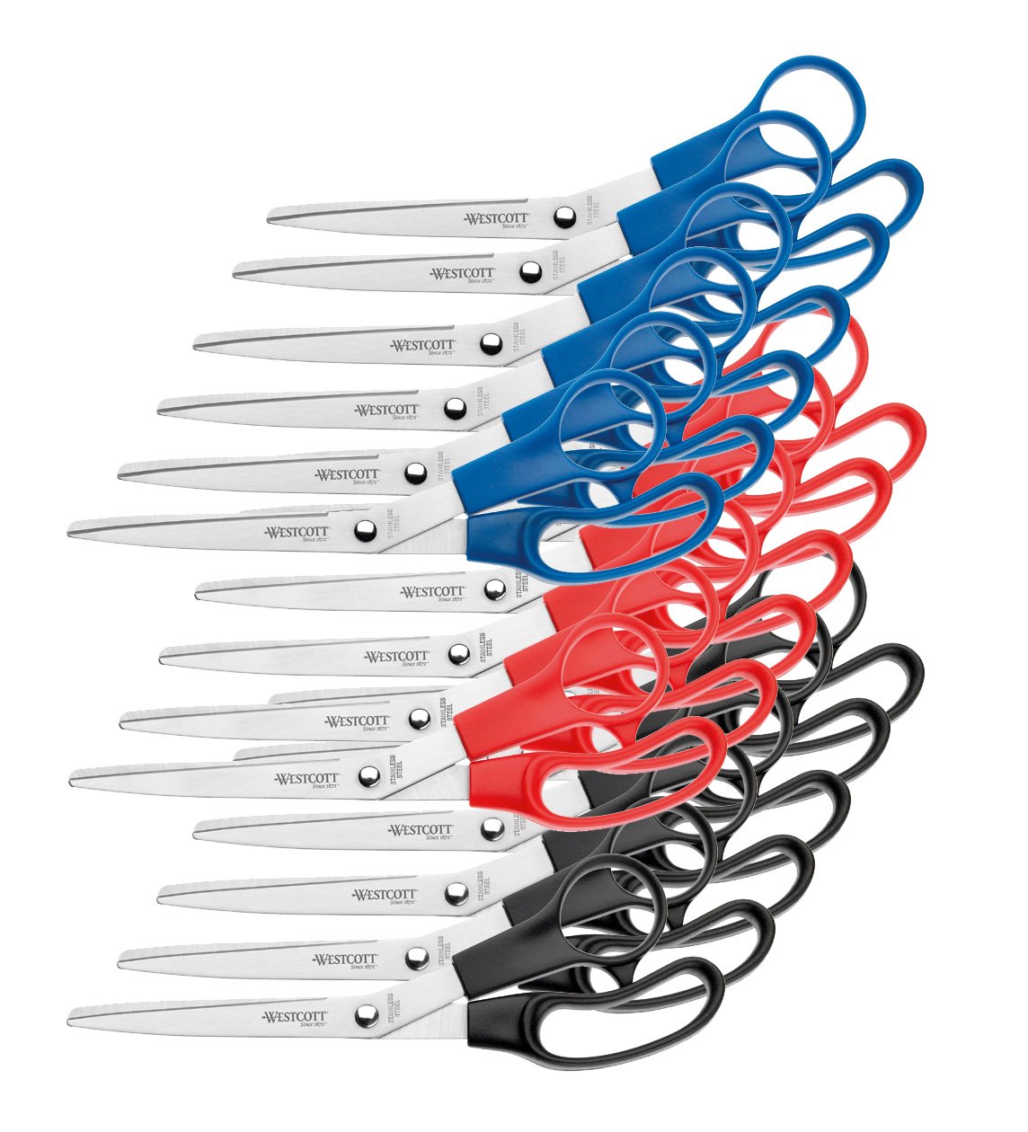 Westcott Buero Set Scissor 6 x 3er Set