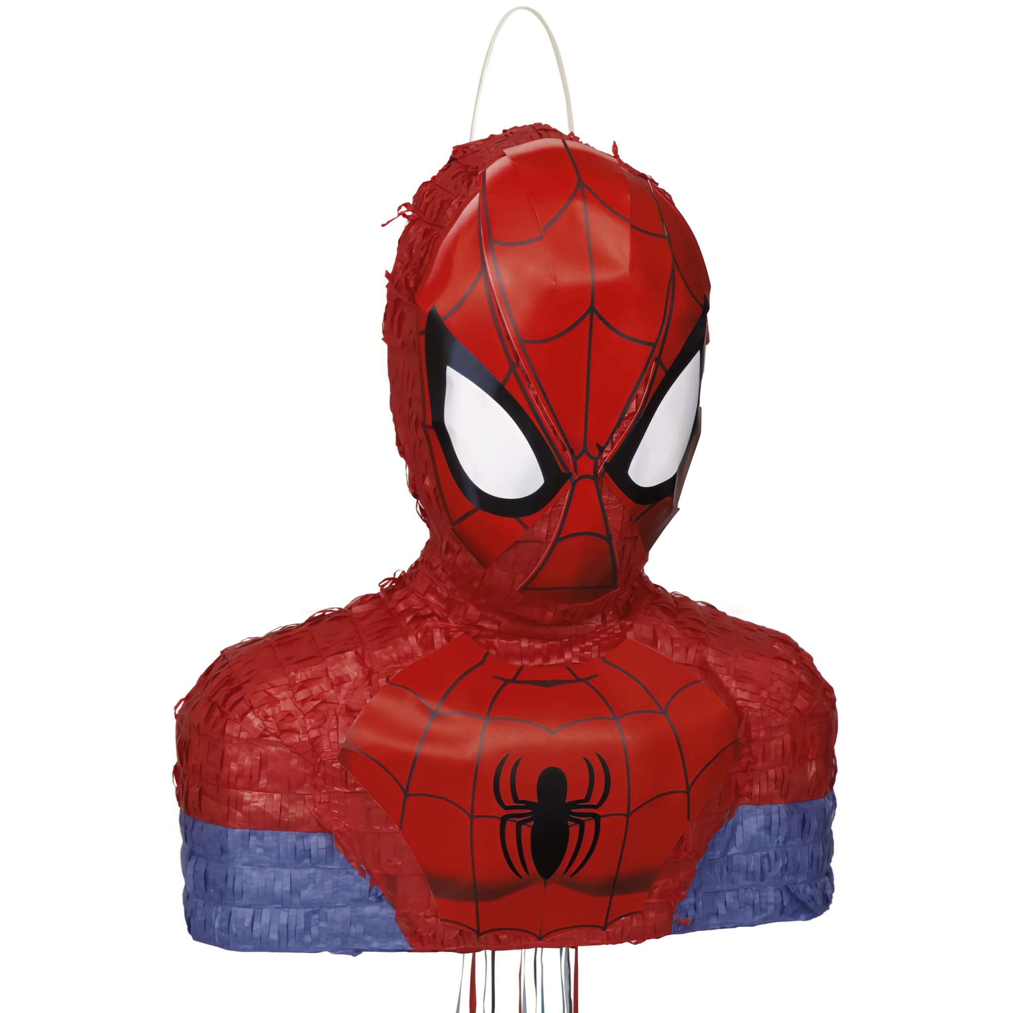 Ultimate Spider-Man 3D Pinata (38cm x 45cm) 1 Piece - Perfect for Kids' Birthday Parties and Events