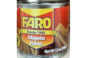 FOXCUP Faro Jalapeno Halves 12 Oz (Pack of 6)