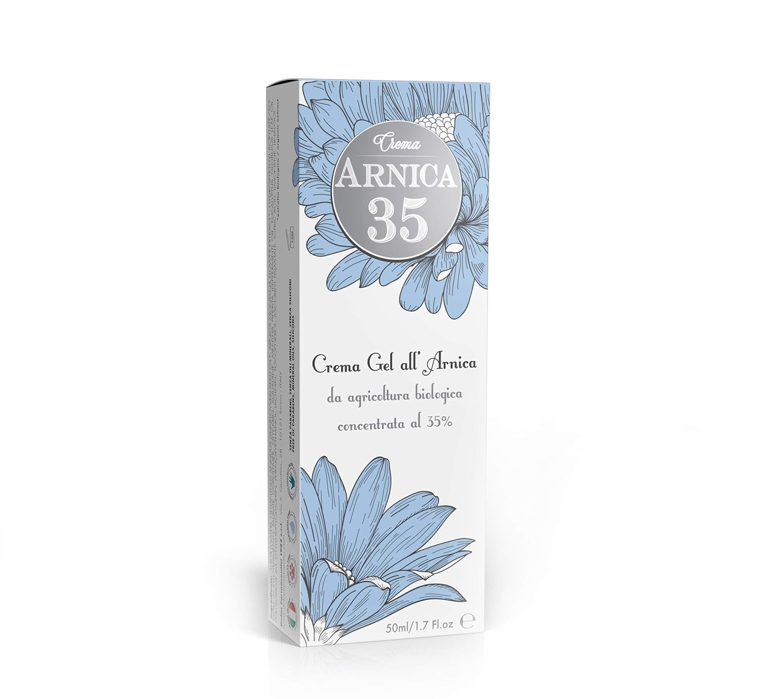 Dulàc - Arnica Gel Cream with a 35% concentration - 1.7 Fl.oz - THE MOST CONCENTRATED - 100% Made in Italy - Arnica 35 : Beauty