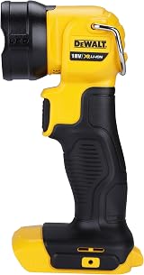 DEWALT DCL040-XJ 18V XR Cordless Work Light LED Torch Black Yellow view 9
