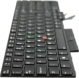 TellusRem UK Non-Backlit Keyboard for Lenovo Thinkpad T570 T580 P51s P52s view 5