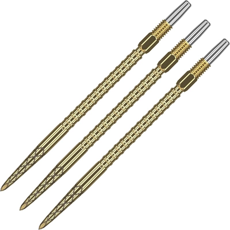 Target Darts Swiss Point DS 40mm Gold 3 Pack Points DS Swiss Point