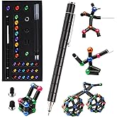 Valentines Day Gifts for Kids Magnetic Fidget Pen, Magnetic Pen for Teenage Boys, Decompression Magnet Pen Fidget Toy Pens, Birthday Novelty Toy for Classroom Students Present