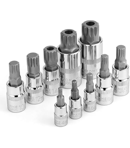 ⭐️RT-99338⭐️ Amazon.com: Capri Tools 8 mm M8 Stubby XZN Triple Square Bit