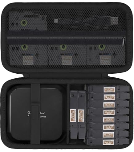 Amazon.com: Brother P-Touch Cube Plus PT-P710BT Versatile Label