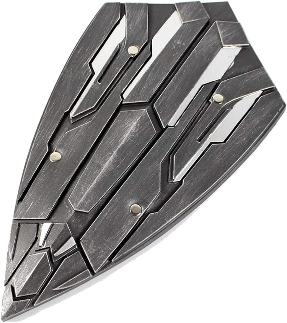 HotCoser Captain America Shield Wakandan Claw Shield Super Hero Cosplay Prop Accessories