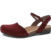 Dansko Rowan Sandal for Women - Memory Foam and Cork Footbed for Comfort and Arch Support - Lightweight Rubber Outsole for Long-Lasting Wear - Versatile Casual to Dressy Footwear