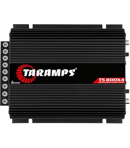 taramps md1200 2Ω 1ch Taramps MD 1200.1 Monoblock Amplifier 2 Ohms 1200 Watts Rms