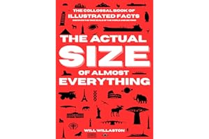 The Actual Size Of Almost Everything: Mind-Blowing Size Illustrations and Hundreds of Facts That Will Change How You See the 