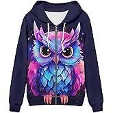 Showudesigns XS-5XL Zip Up Hoodie for Women Sweatshirt Pullover