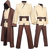 Tiangong Men's Costume Robe Adult Male Tunic Costume Set Halloween Cosplay Costume Cloak Set