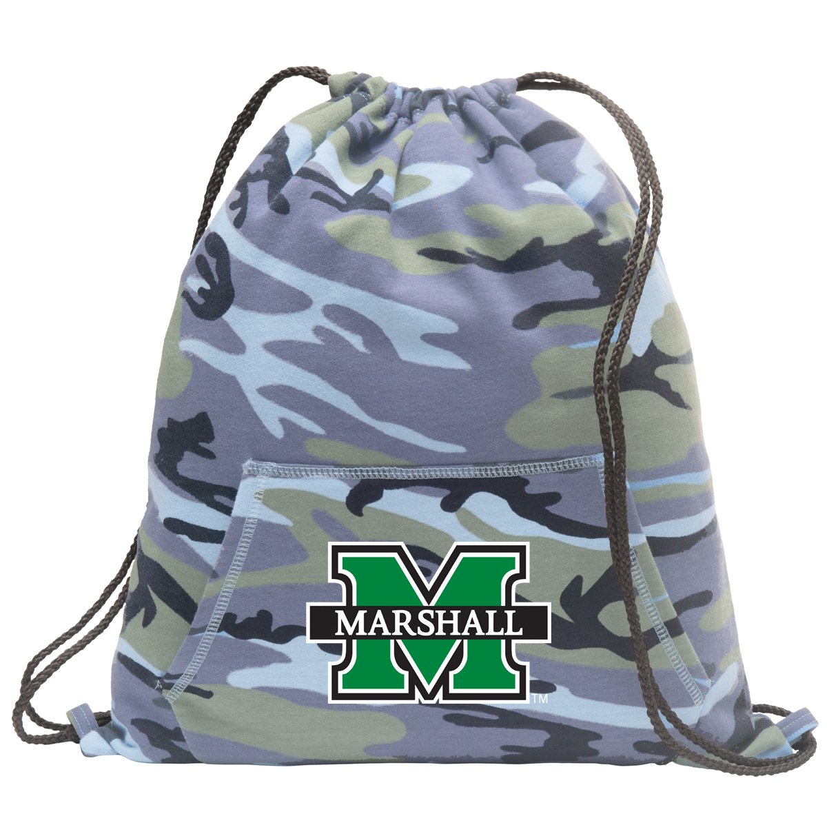 Marshall University camuflaje cordón bolsa Cool sudadera con ...