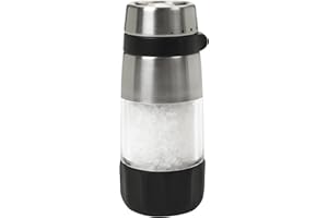OXO Good Grips 1140600BK Salt Grinder (Silver)