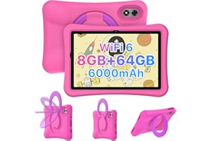 UMIDIGI Kids Tablet,8(4+4) GB+64GB Tablet for Kids,10.1 inch Full View Display, Parental Control Android Tablets,6000mAh Todd