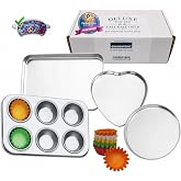 Easy Bake Oven Deluxe Pan Set with Cupcake Liners THAT FIT UNLIKE OTHERS | Award-Winning Kids' Accessories for Cooking Easy Bake Oven Mixes for Easy Bake Ultimate Oven (Hasbro Ultimate Oven 5pcs)