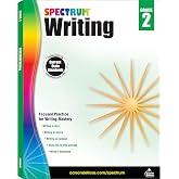 Spectrum Writing Workbook Grade 2, Ages 7 to 8, Second Grade Writing Workbook, Informative, Opinion, Letters, and Story Writing Prompts, Writing Practice for Kids - 112 Pages