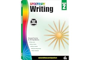 Spectrum Writing Workbook Grade 2, Ages 7 to 8, Second Grade Writing Workbook, Informative, Opinion, Letters, and Story Writing Prompts, Writing Practice for Kids - 112 Pages