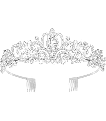 Lovelyshop Rhinestone Crystal Tiara-Wedding Bridal Prom Birthday