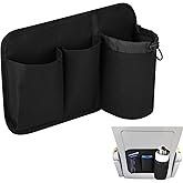 Cosmos Airplane Seat Back Pocket Organizer - Car Seat Pocket Stock Storage Bag & Airline Seat Pocket Hanging Holder Pouch for Holding Water Bottle, Phone, Passport & Flight Travel Essentials