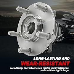Pair 513298 Front Wheel Bearing Hub Assembly