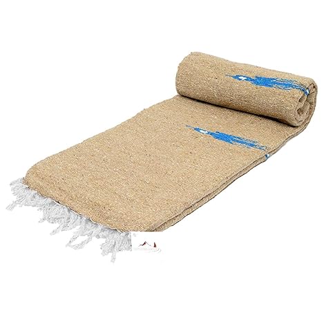 Open Road Goods - Manta de yoga gruesa en color cuero/caqui ...