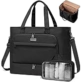 LOVEVOOK Weekender Bags for Women Travel, Large Personal Item Travel Overnight Bag, Carry on Duffle Bags with Shoe Compartment, Toiletry Bag, Wet Pocket, for Airplane, Hospital Labor Delivery