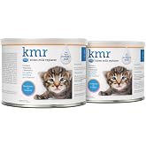 PetAg KMR Kitten Milk Replacer Powder - 6 oz, Pack of 2 - Powdered Kitten Formula with Prebiotics, Probiotics &amp; Vitamins for Kittens Newborn to Six Weeks Old - Easy to Digest