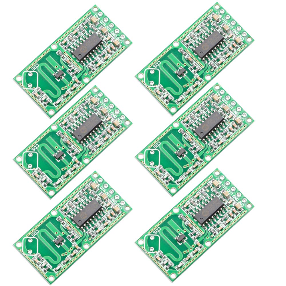 ButDillon 6Pcs RCWL-0516 Sensor de Radar de Microondas Módulo de ...