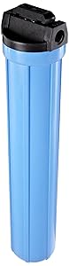 Pentek 150166 3/4" #20 VIH Blue Filter Housing with Valve and Pressure Relief