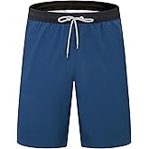ELETOP Men's Swim Trunks Quick Dry Bathing Suit Swimming Board Shorts Mesh Lining Beach Swimwear