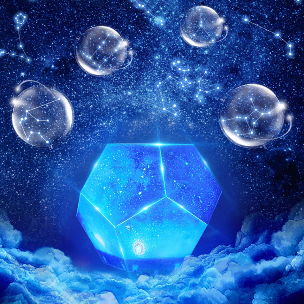 Amazon.com: Nesee DIY Science Sky Projection Night Light ...