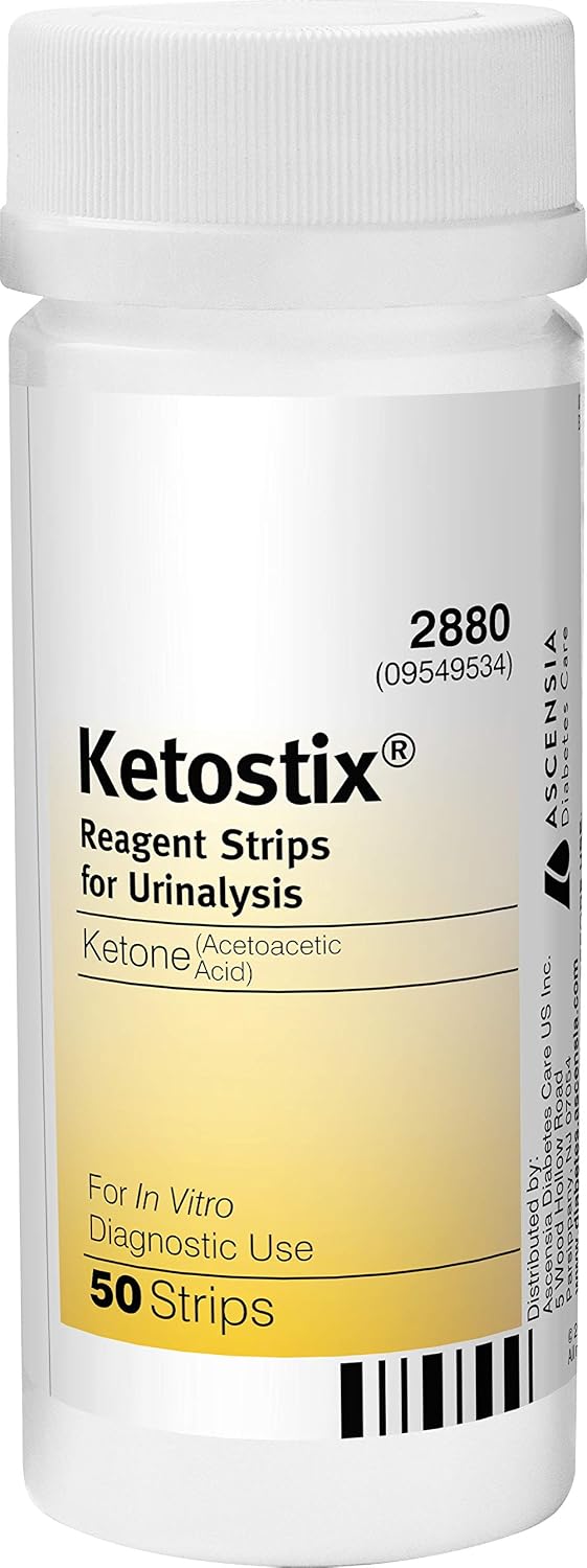 Ketostix Reagent Strips for Urinalysis Ketone Test - 50 ea, 50 Count (Pack of 1) - Image 3
