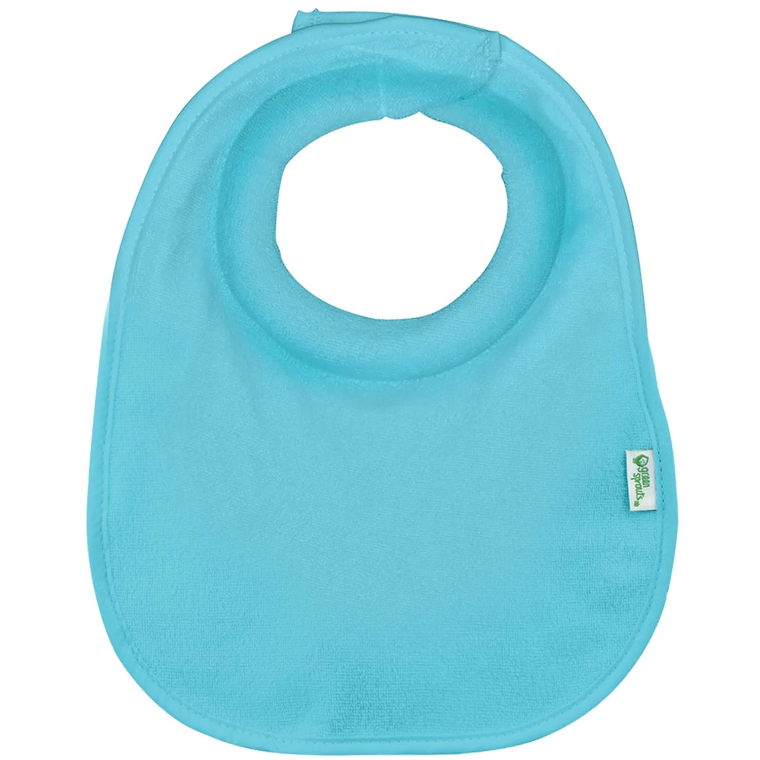 green sprouts Stay-dry Milk Catcher Bibs (3 Pack) | Collar absorbs milk to prevent rashes | Waterproof inner layer, Absorbent terry cotton, Machine washable: Baby
