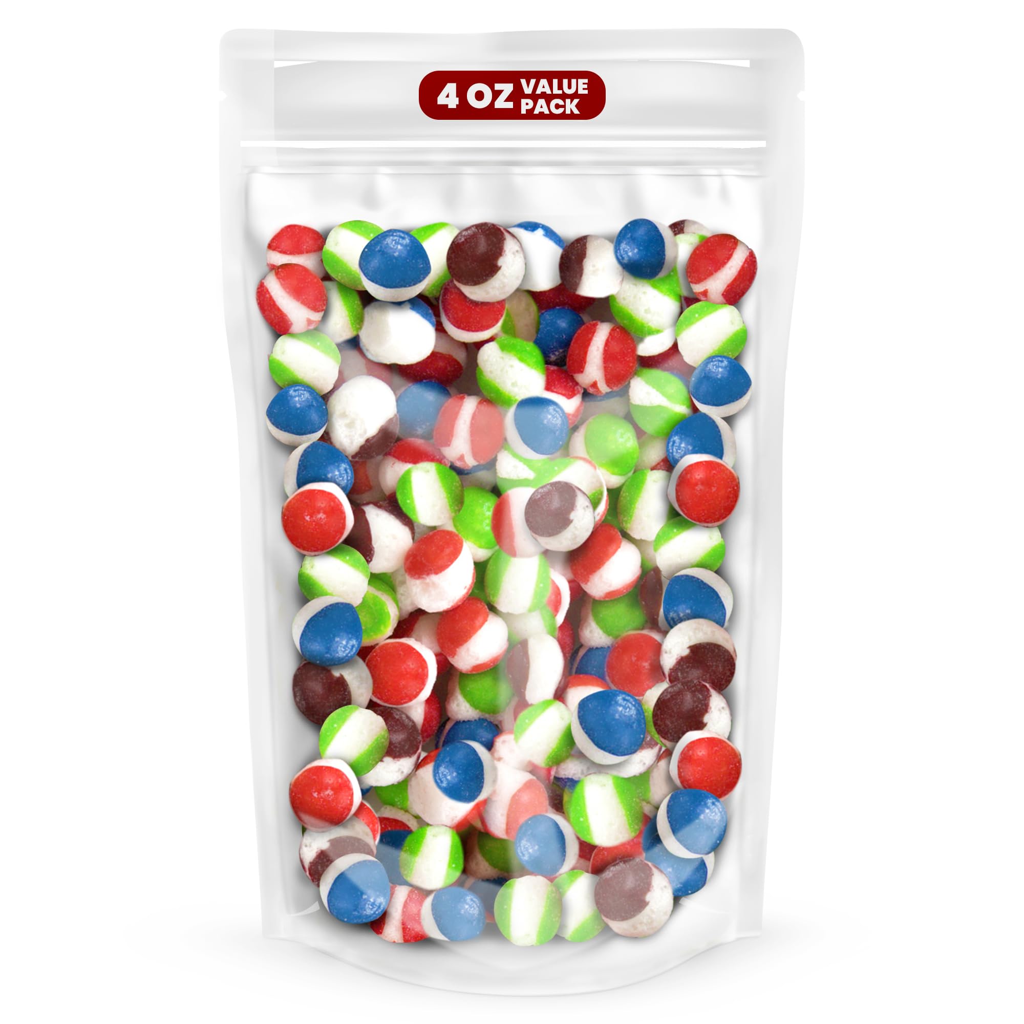 Photo 1 of ***FACTORY SEALED*** EXP 12/2099***Premium Freeze Dried Candy (4 oz) Wild Berry Flavored Freeze Dried Candy, Resealable Bag for Freshness, Freeze Dried Crunchy Candies Wildberry, 4 Ounces Movie Night Snacks,