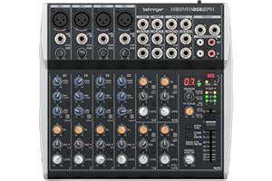 Behringer Xenyx 1202SFX 12-channel Analog Streaming Mixer