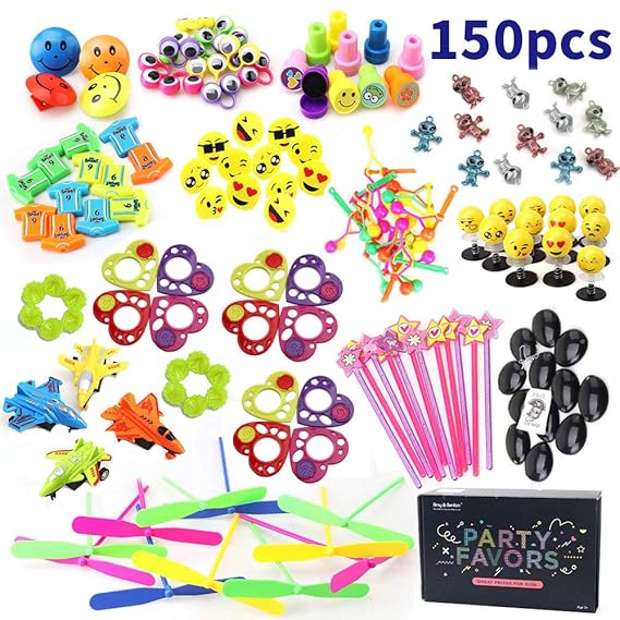 Amy&Benton Mitgebsel Kleinspielzeug Kindergeburtstag Party Tombola Party Gastgeschenke Geburtstagsgeschenk Pinata Füllstoffe 