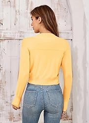 GRACE KARIN Women'S Shrugs Long Sleeve Knitted