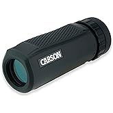 Carson BlackWave 10x25mm Waterproof Monocular, Black (WM-025)