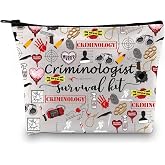 GJTIM Criminologist Forensic Scientist Gift Crime Scene Investigator Gift Criminology Graduation Gift Criminologist Survival kit (Survival Criminologist 2 Bag)