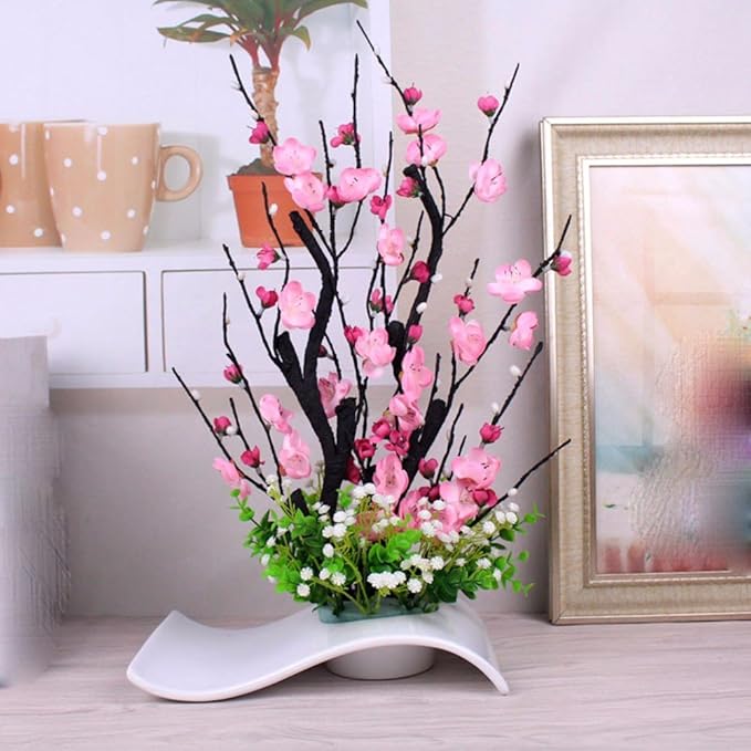 XHOPOS HOME Artificial Flowers Orchid Vase