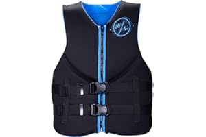 HyperLite Men's Indy Life Jacket - US Coast Guard Approved Level 70 Buoyancy Aid, Great for Any Water Sports Activity Including Boating, Paddle & Swimming
