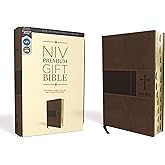 NIV, Premium Gift Bible, Leathersoft, Brown, Red Letter, Thumb Indexed, Comfort Print: The Perfect Bible for Any Gift-Giving Occasion
