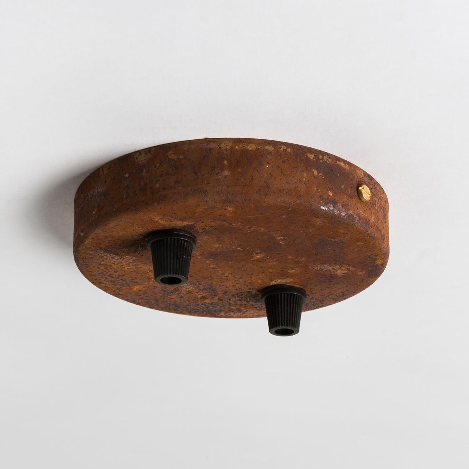 Rusted Ceiling Rose Fixtures For Pendant Lighting Various Sizes