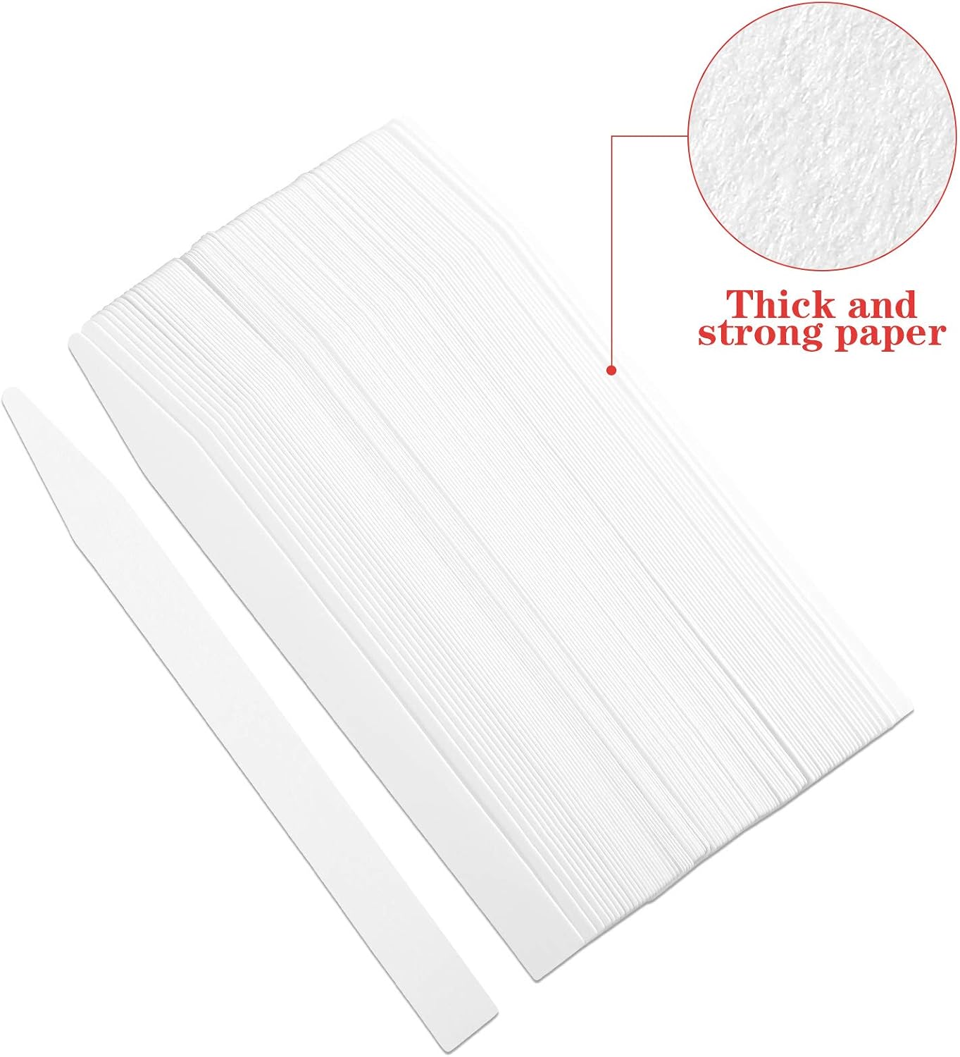 HEALIFTY 100Pcs Aromatherapy Fragrance Test Paper Strips Perfume Fragrance Strip Essential Oils Test Strips Tester Paper Strips - Image 5