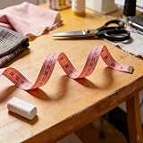 Wintape Soft Body Measuring Tape 150 cm Pink Retractable Double Sided 2 Pieces view 8